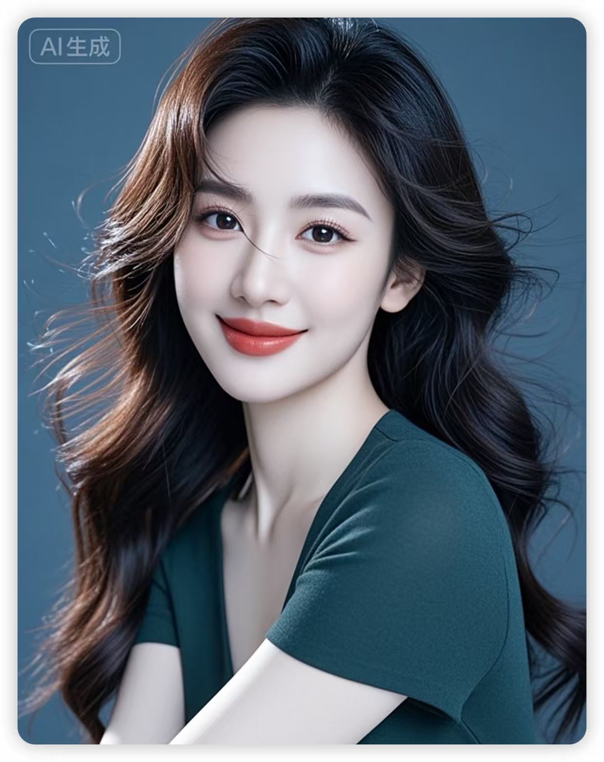 Original portrait photo, the single picture used to generate the 8 emoji stickers